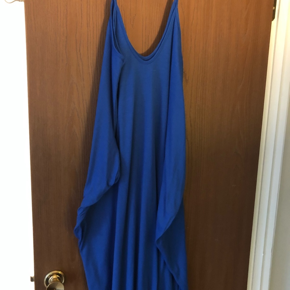 Blue sundress